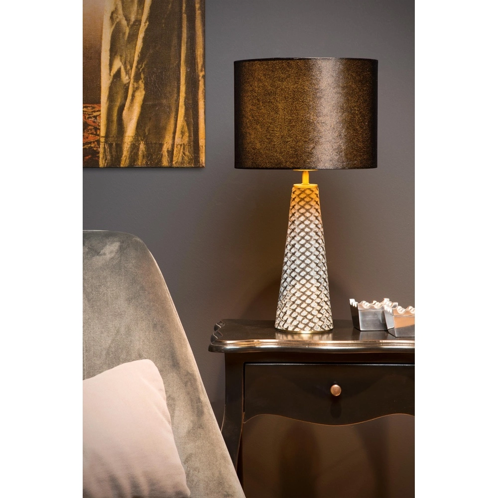 Lampe de table Extravaganza Velvet Noir Lucide 5411212105295