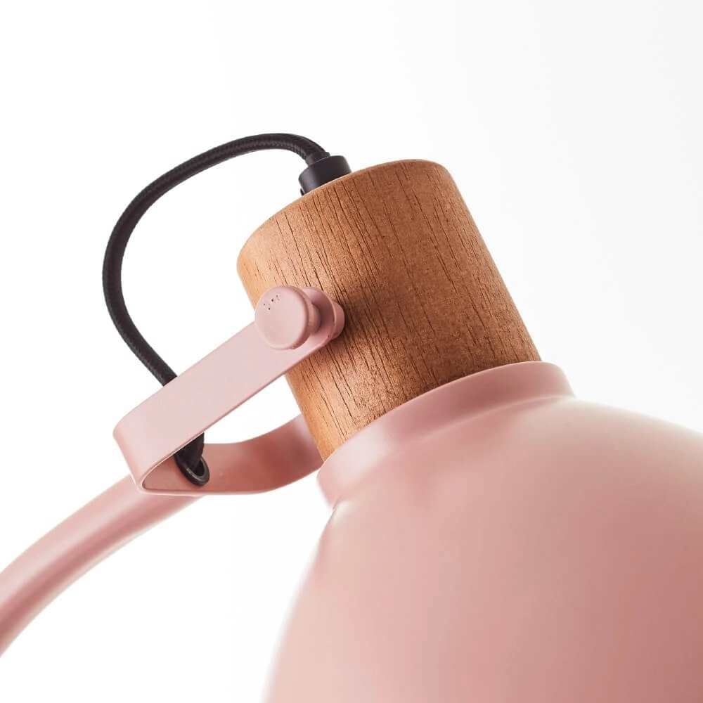 Lampe sur pied Erena rose Brilliant 4004353412998