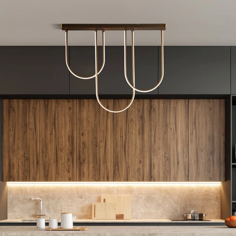 Plafonnier Chime bronze Searchlight 5053423274522