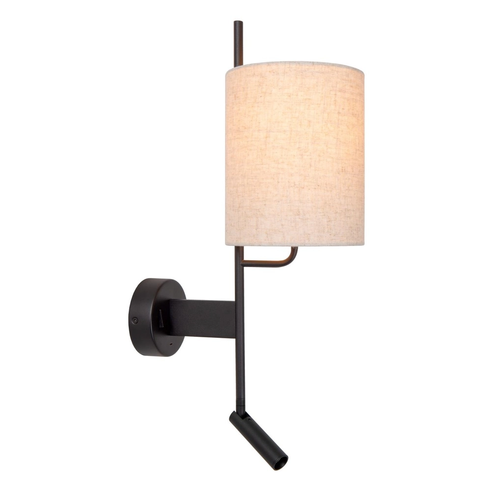 Lampe murale Magic avec lumière supplémentaire et point de charge USB Lucide 5411212680068