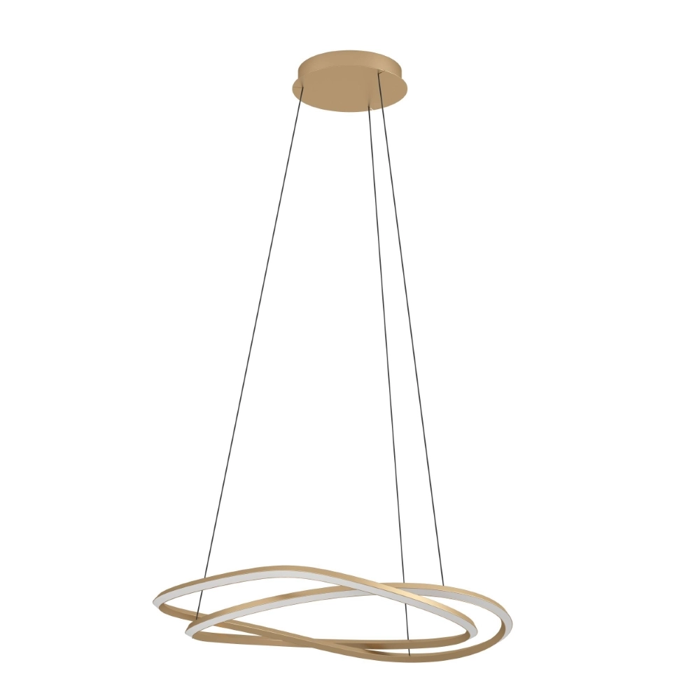 Design pendant lamp Guntin adjustable bronze