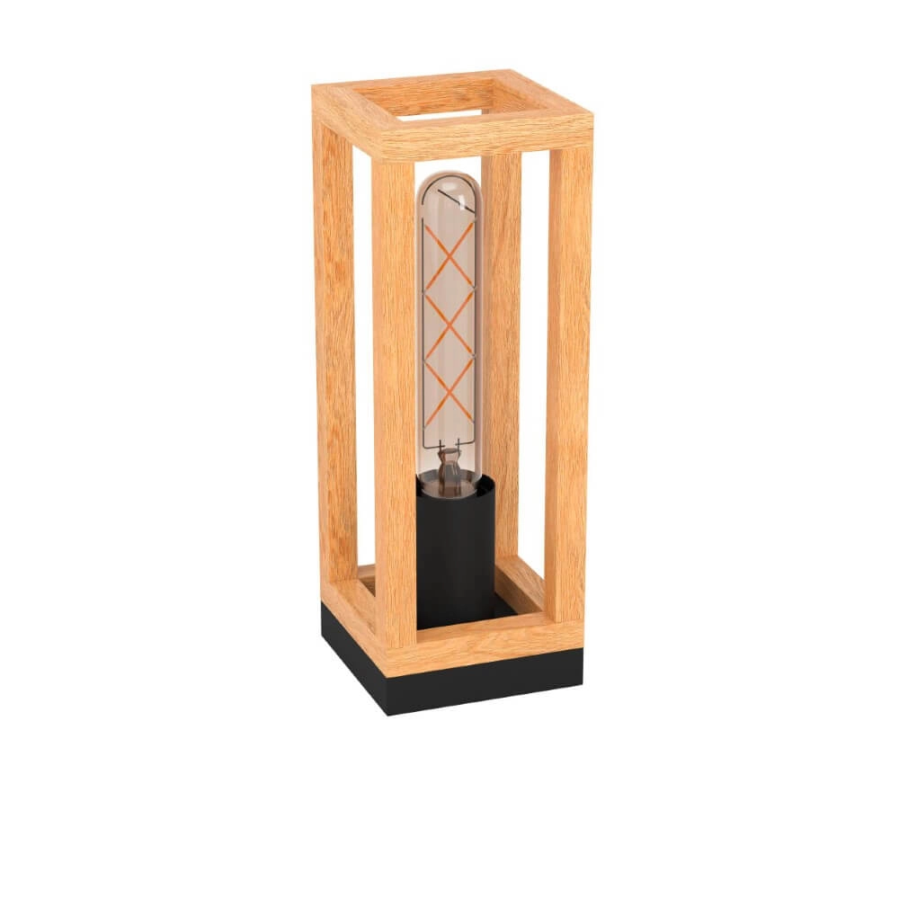 Lampe de table en bois Nafferton Lampe de table en bois Nafferton