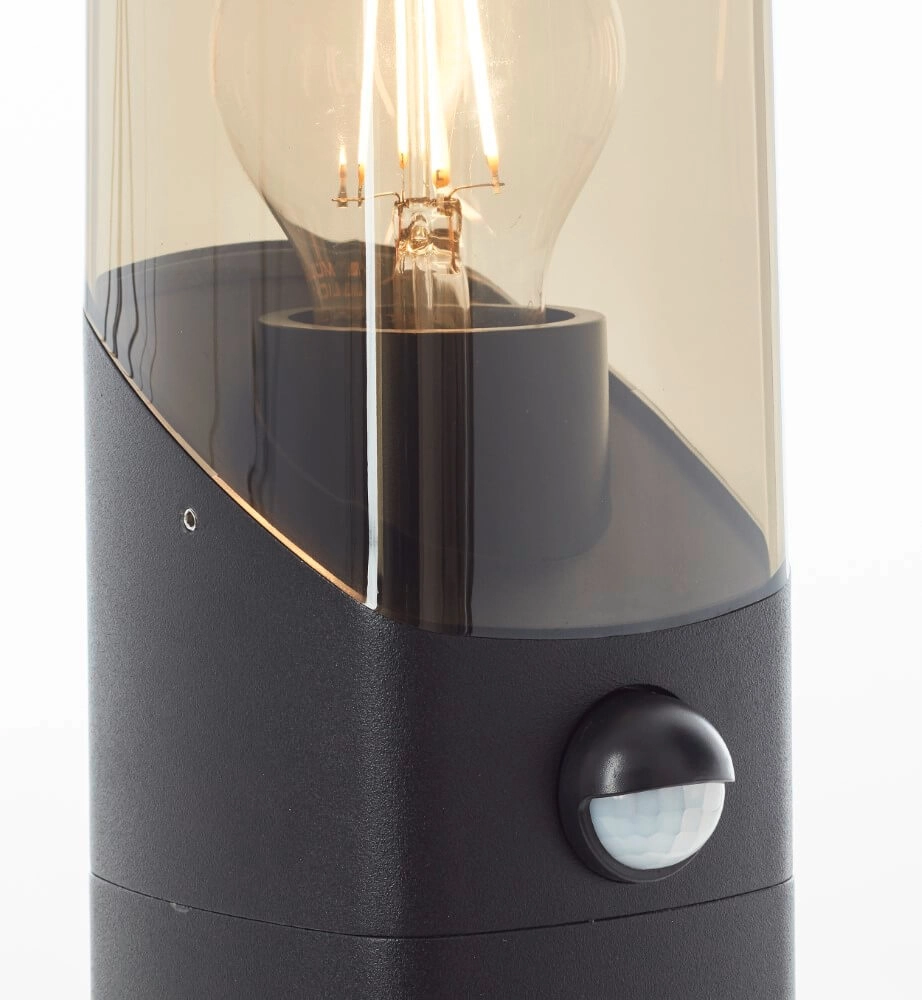 Lampe sur pied noire Minou avec capteur Brilliant 4004353435768