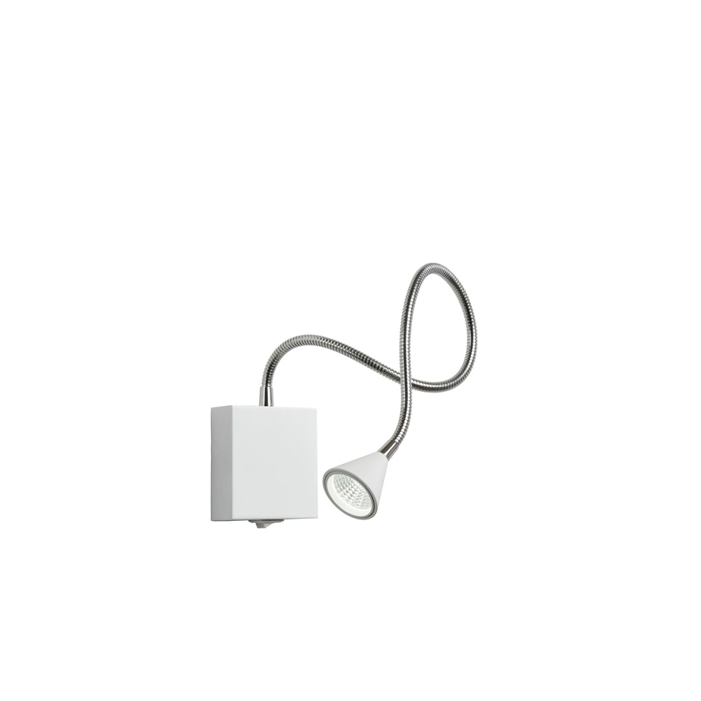 Lampe de lecture pour le lit Buddy 4000K blanc Lucide 5411212185549