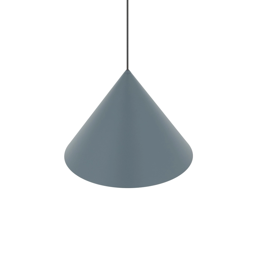 Lampe pendante de conception Zenith bleu umbra Ø 35cm Lyora 5903139114875