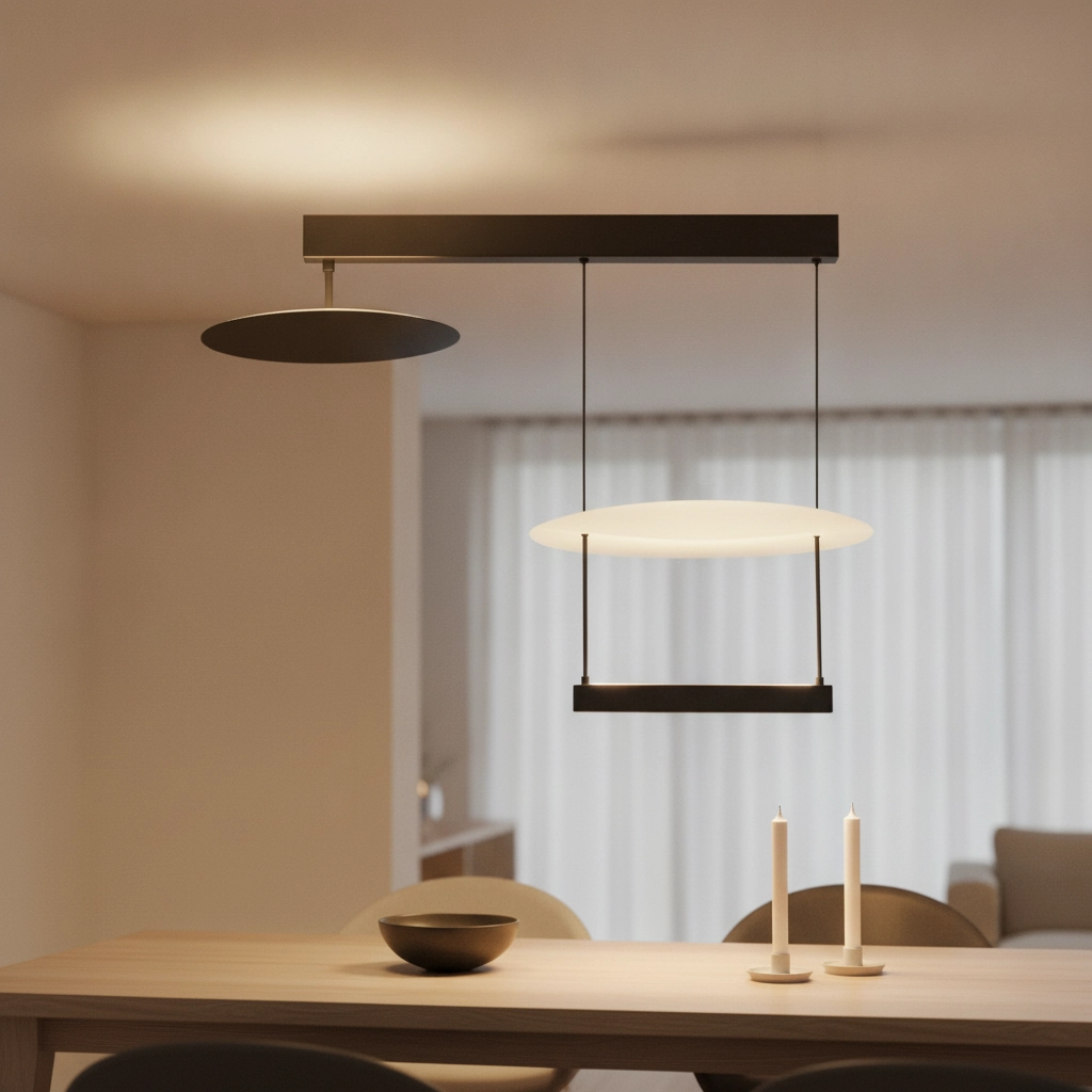 Suspension Diona Design noir et blanc