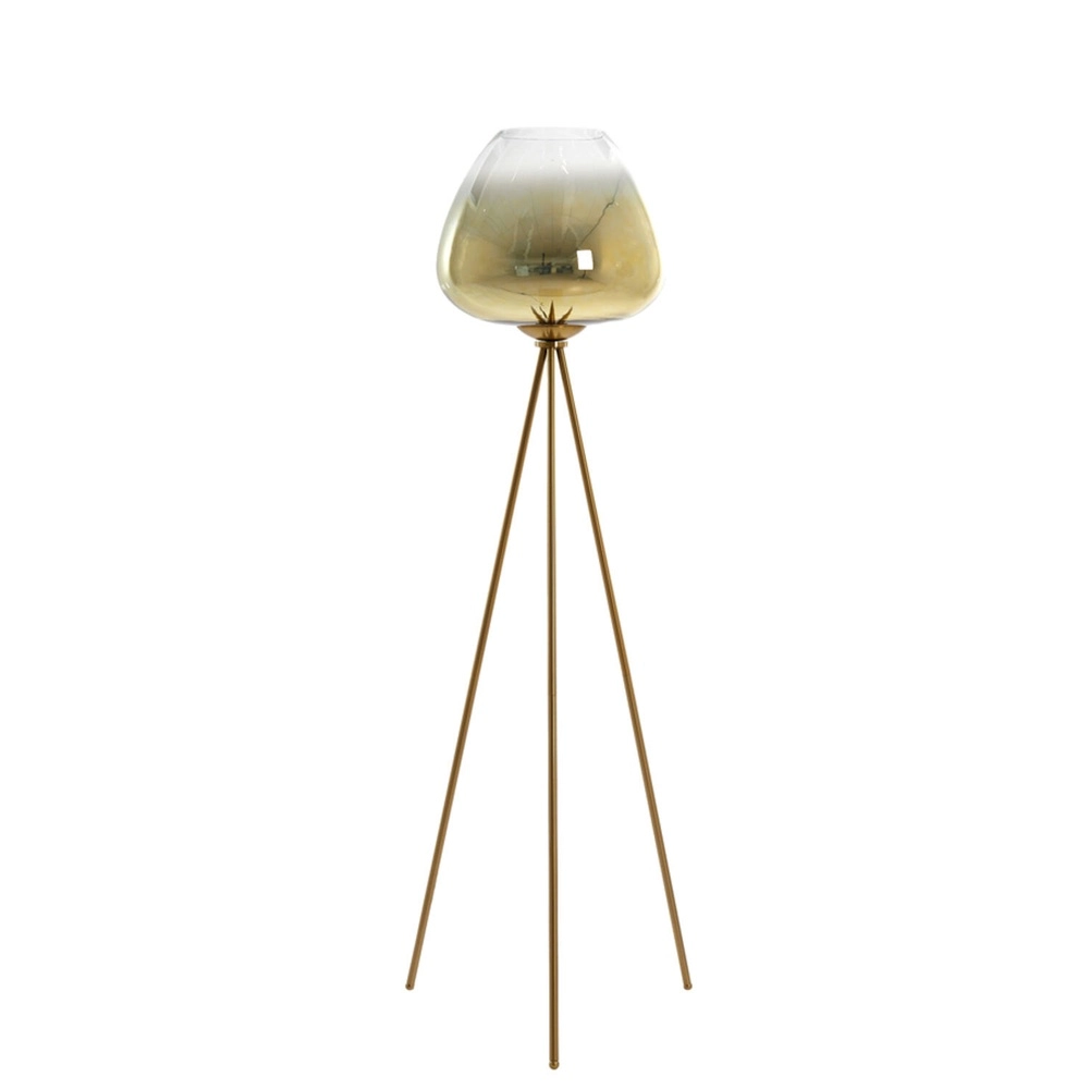 Lampe sur pied trépied Mayson Or