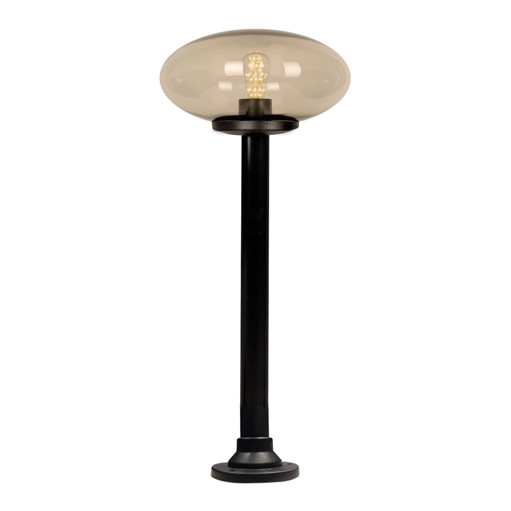 Lampadaire Jardin Globe 50E fumée
