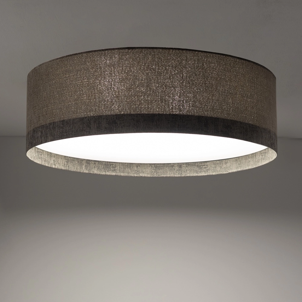 Lampe de plafond Lago gris Ø 65cm Lyora 5903139116800