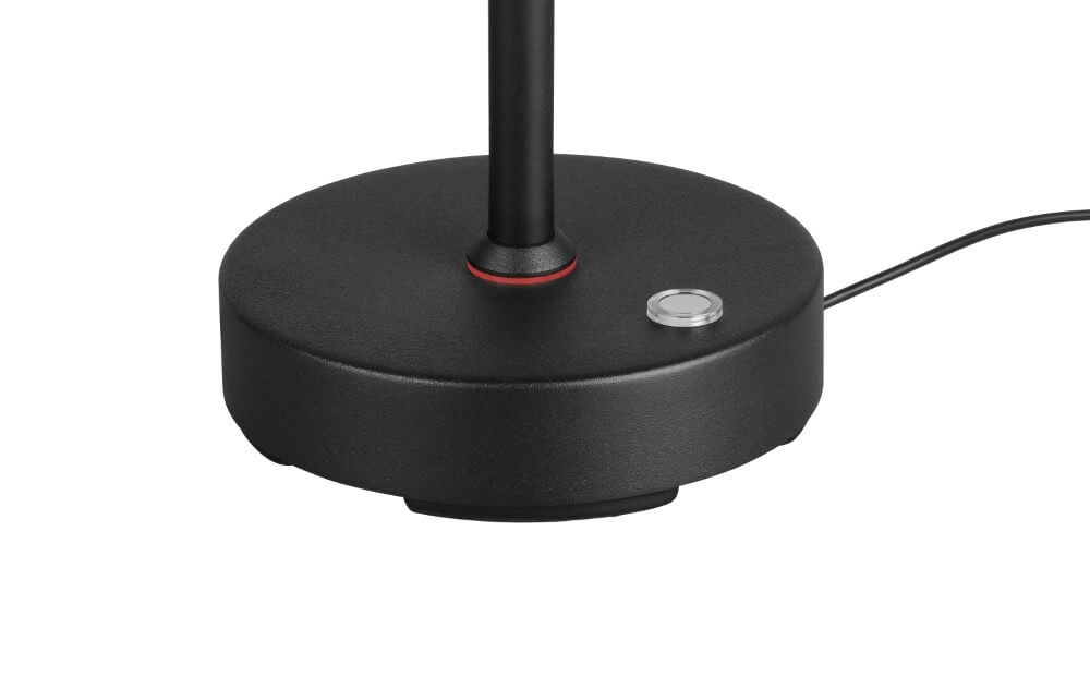 Lampe de bureau noire Moreno rechargeable Trio 4017807617993