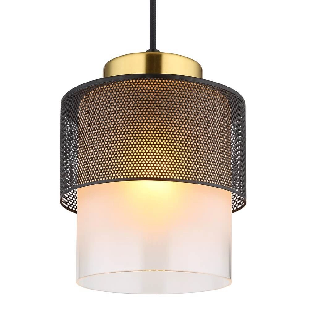 Suspension Olga 1 noir clair avec maille Globo 9007371452484