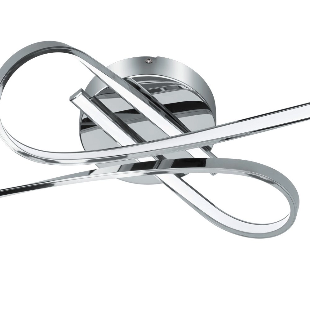 Lampe de plafond Selvina Knot gris Eglo 9002759963293