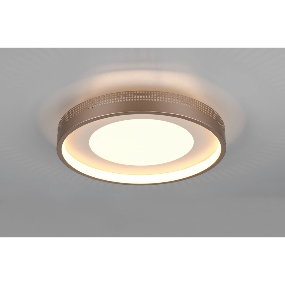 Plafonnier moderne 
Solea Brun moka Trio 4017807660975