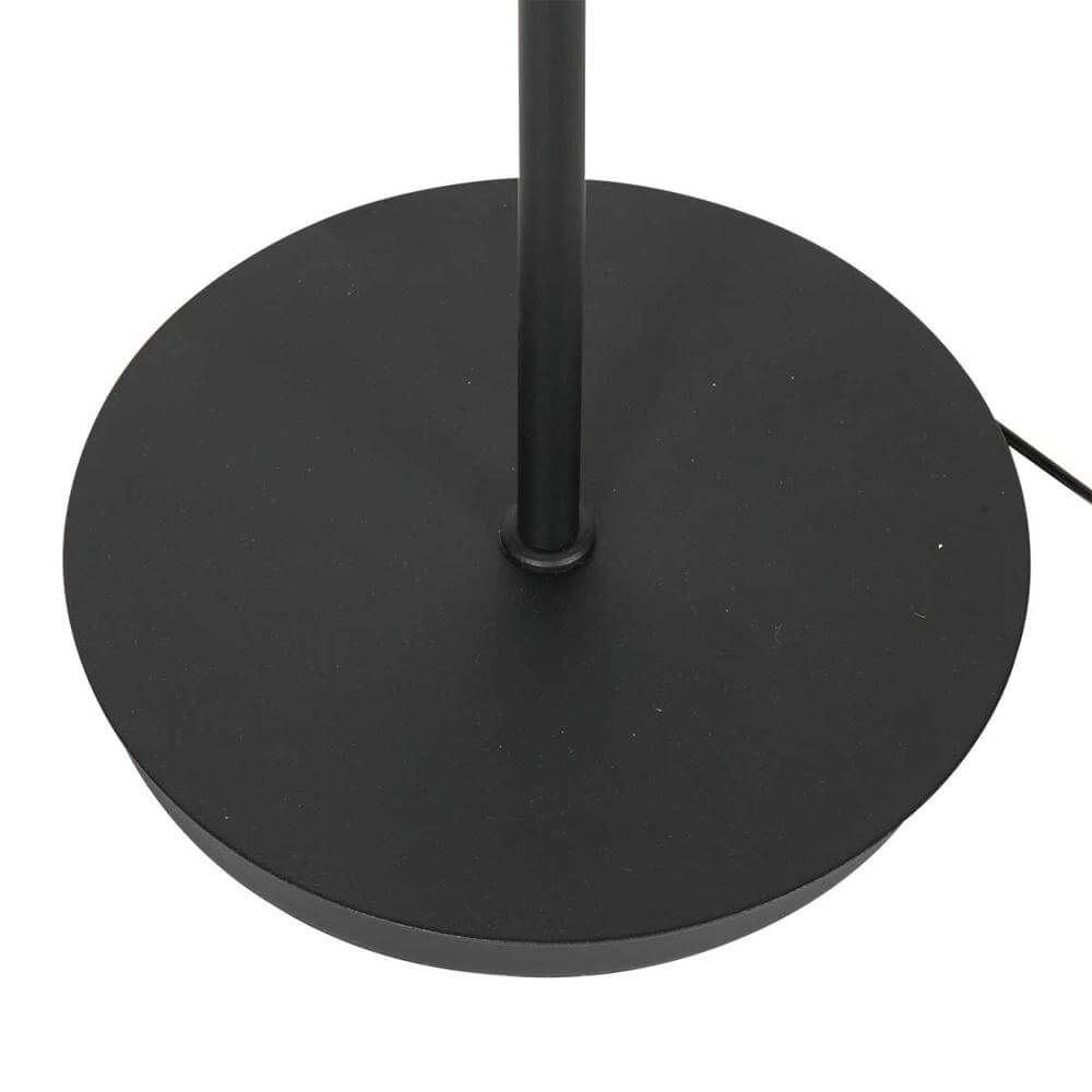 Lampadaire moderne Mykty noir Ø 40cm Steinhauer 8712746178173