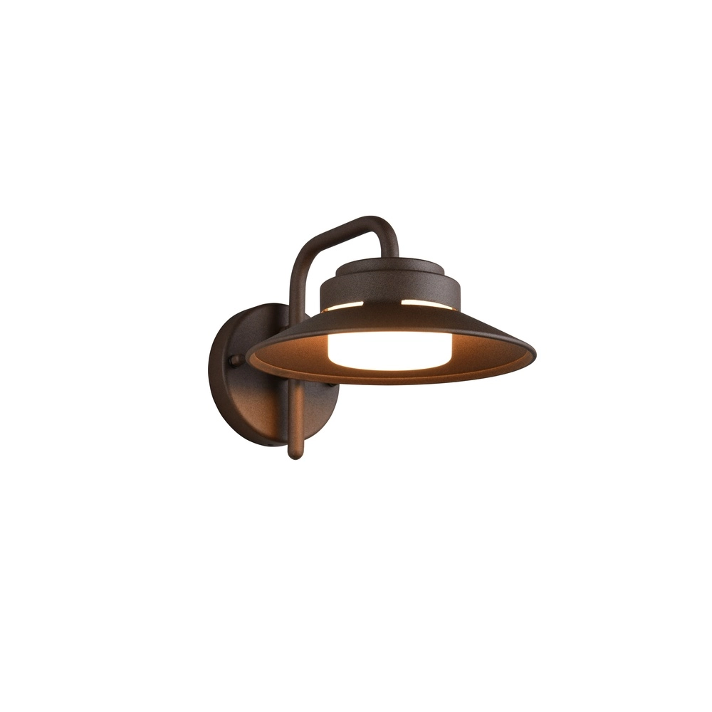 Lampe écurière moderne Atrato Brun rouille Trio 4017807691276
