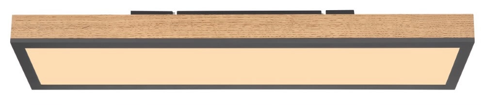 Plafonnier LED en bois Doro 60x15cm Globo 9007371417780