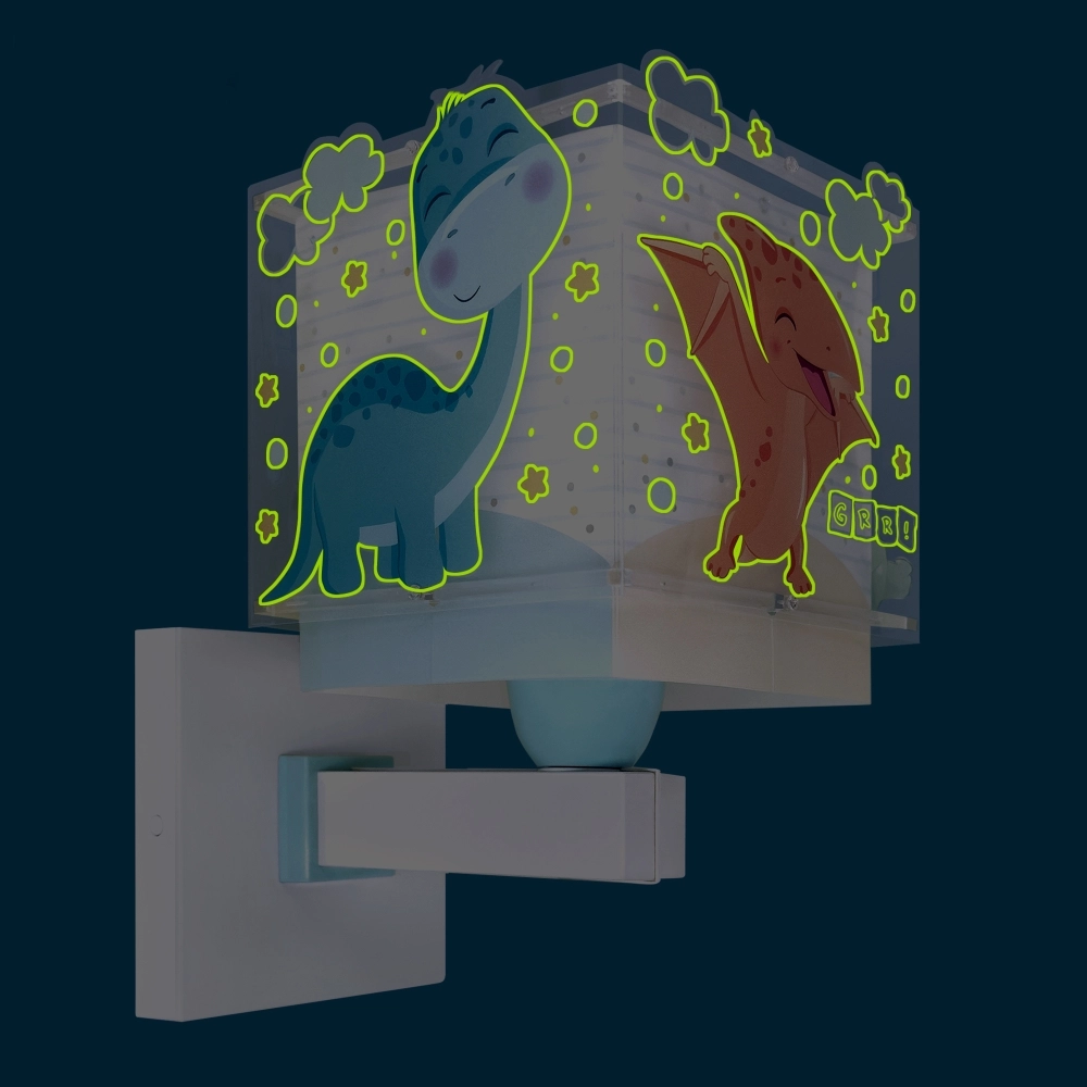 Applique murale Baby Dinos bleu Dalber 8420406634593