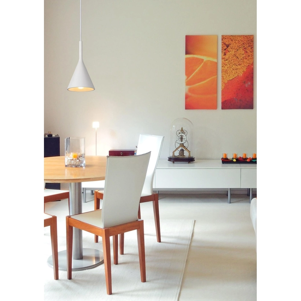 Lampe pendante de conception Gipsy E27 blanc Lucide 5411212351562