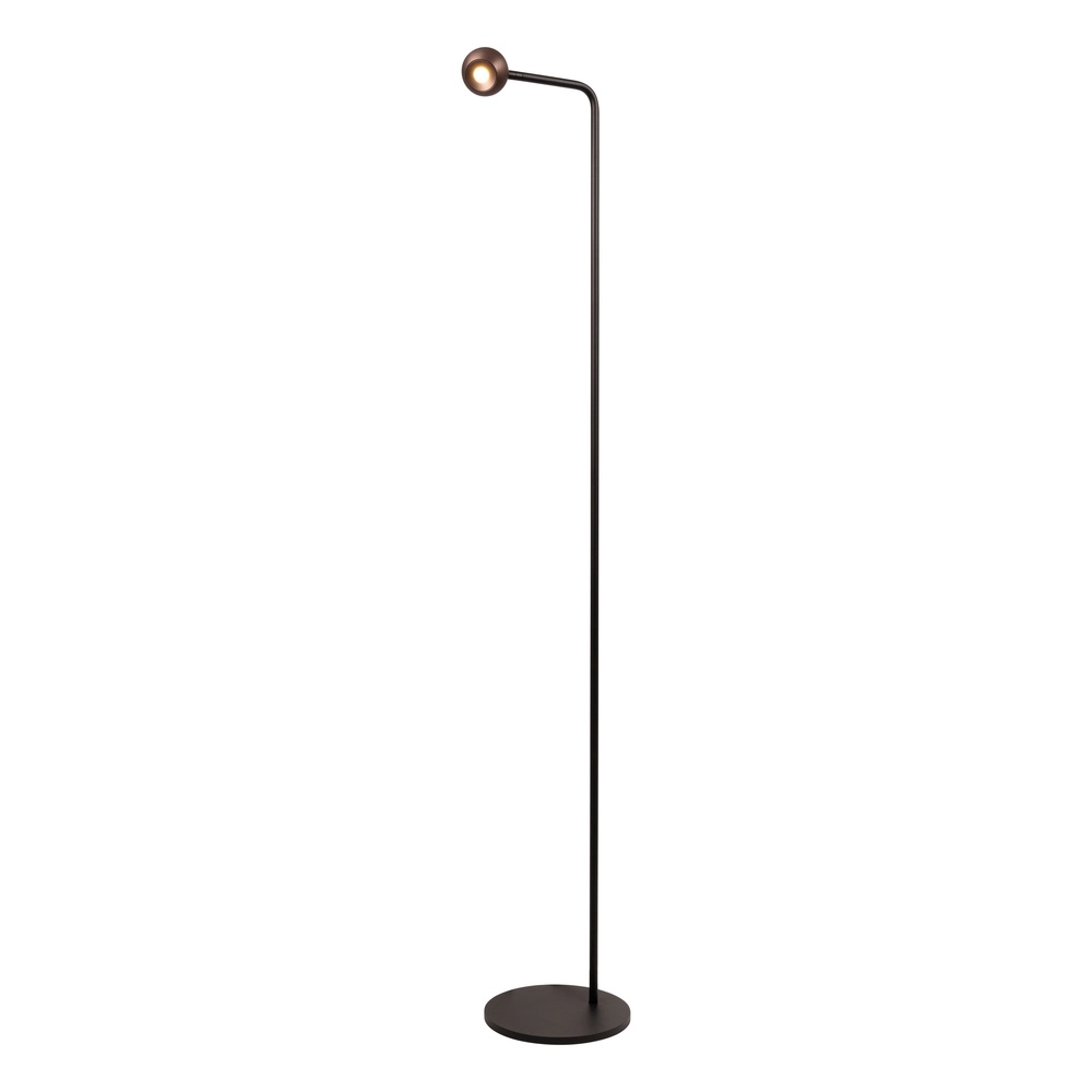 Lampadaire de conception Montana Café brun