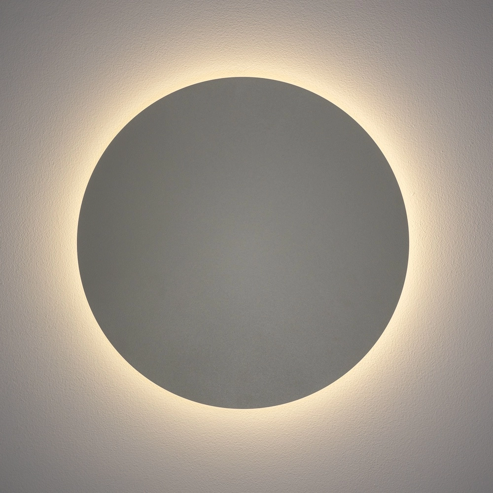 Lampe murale de conception Ring vert sauge Ø 35cm Lyora 5903139126618