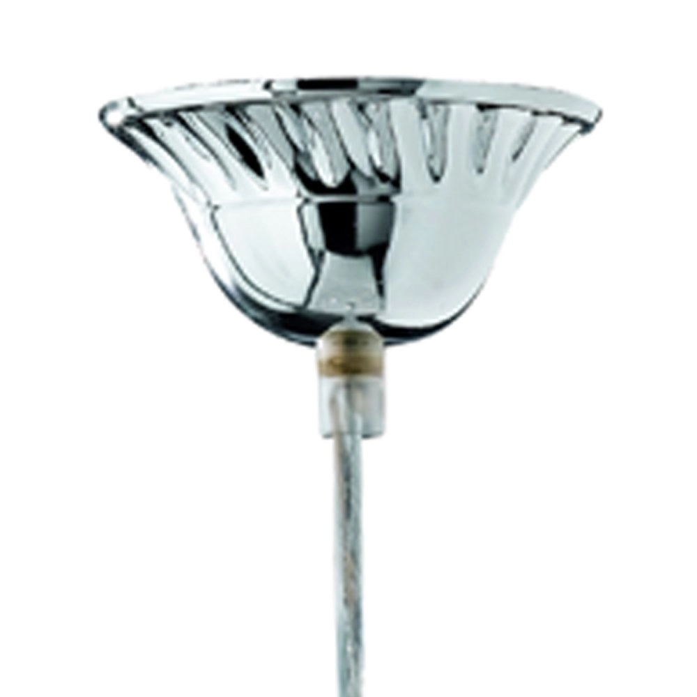 Lampe à suspension Orient chromé avec cristal Trio 4017807149289