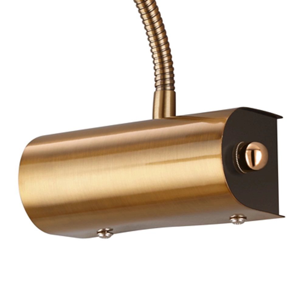 Lampe de lecture led Curtis vieux laiton Trio 4017807275346