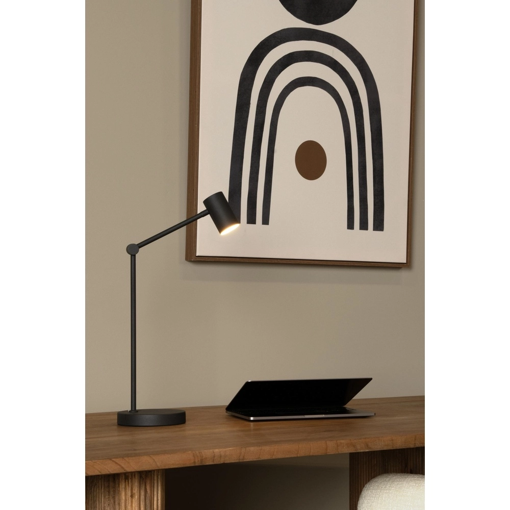 Lampe de bureau rechargeable Tipik Noir Lucide 5411212361325