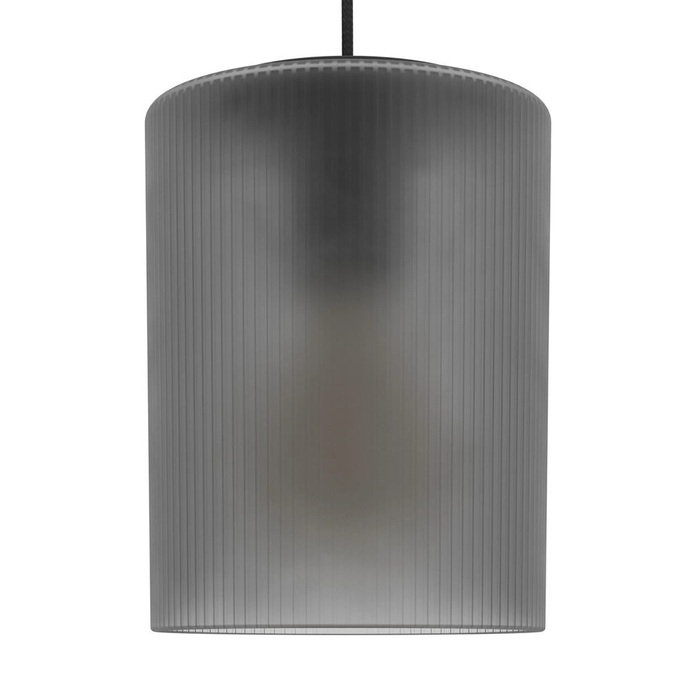 Lampe suspendue Colomera Ø 15 cm - verre dépoli fumé Eglo 9008606307142
