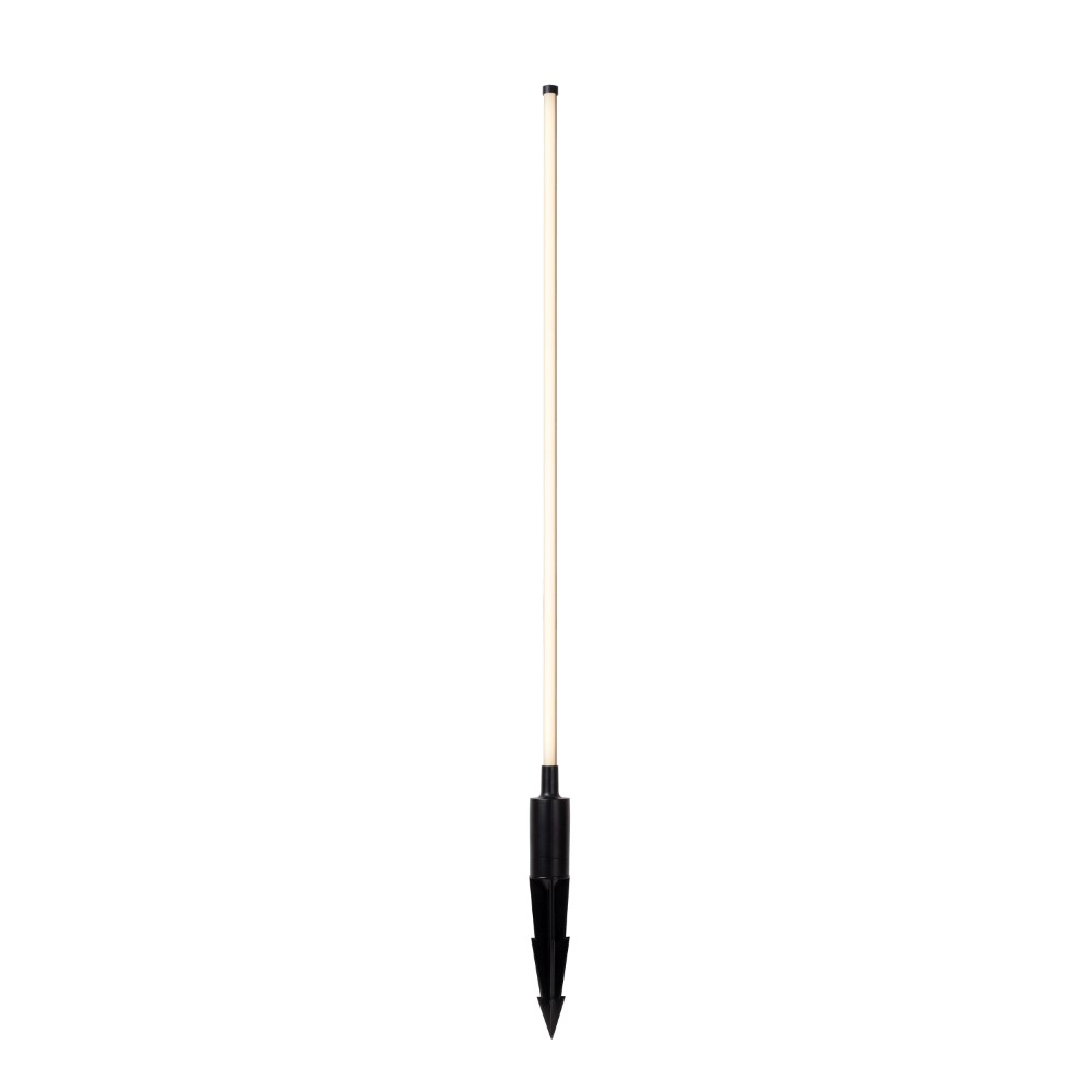 Lampe de jardin élégante Lornex IP54 noir 98cm