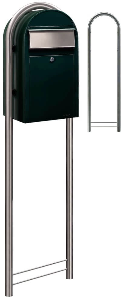 Boites aux lettres Grande 6064 i Vert noir Bobi 6417237033307