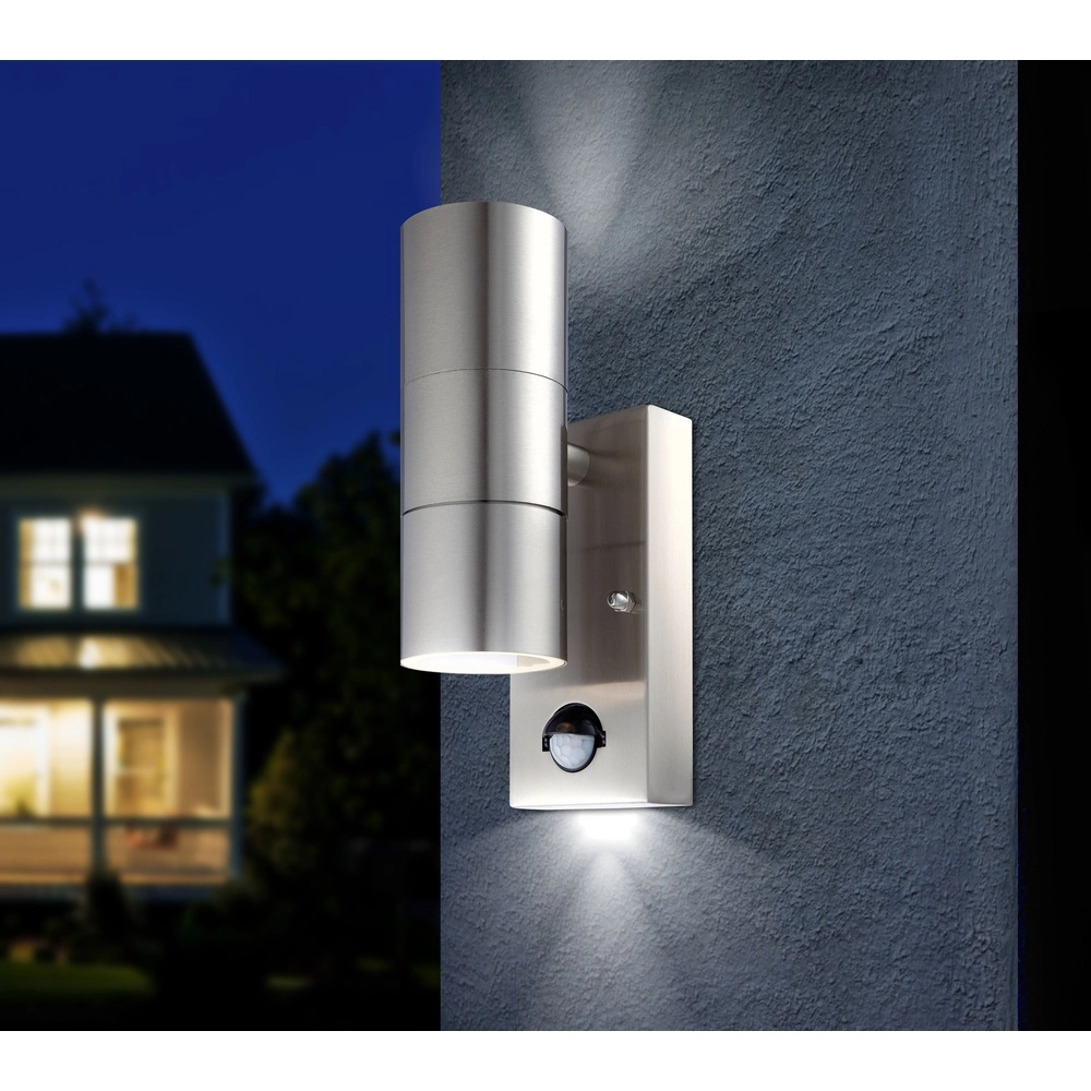 Lampe murale Style Acier inoxydable avec capteur Globo 9007371340484