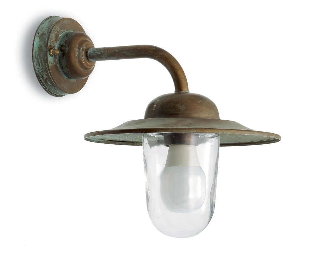Lampe d’extérieur élégante Casale laiton vieilli