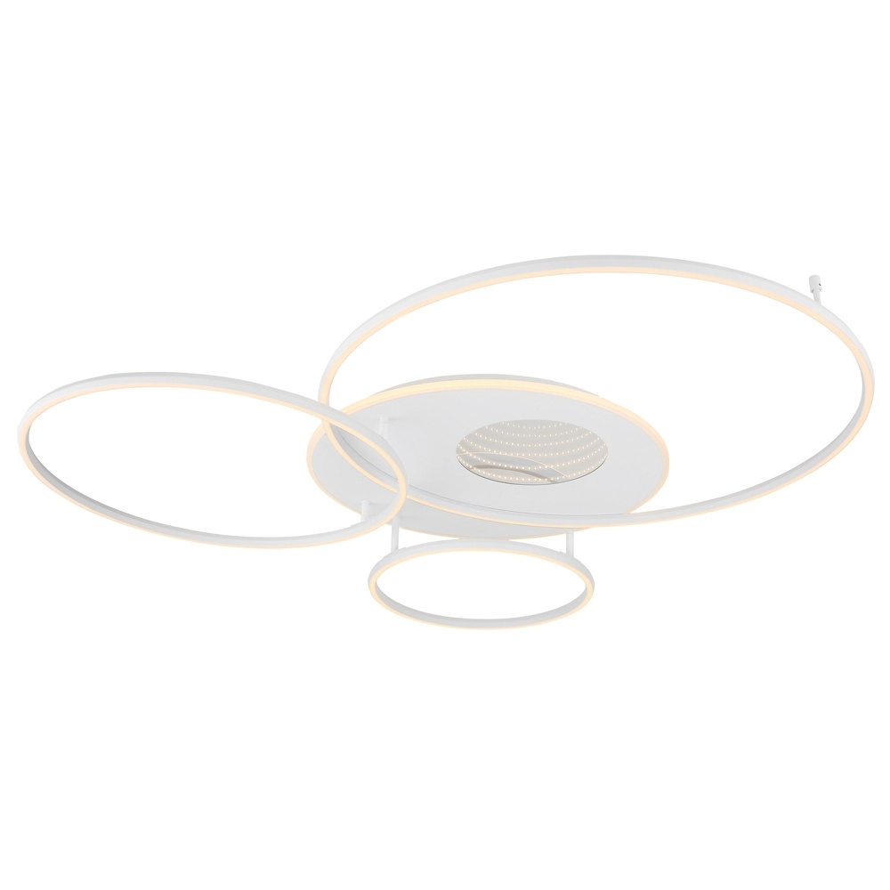 Lampe de plafond moderne Invertina blanc 126cm Globo 9007371576043