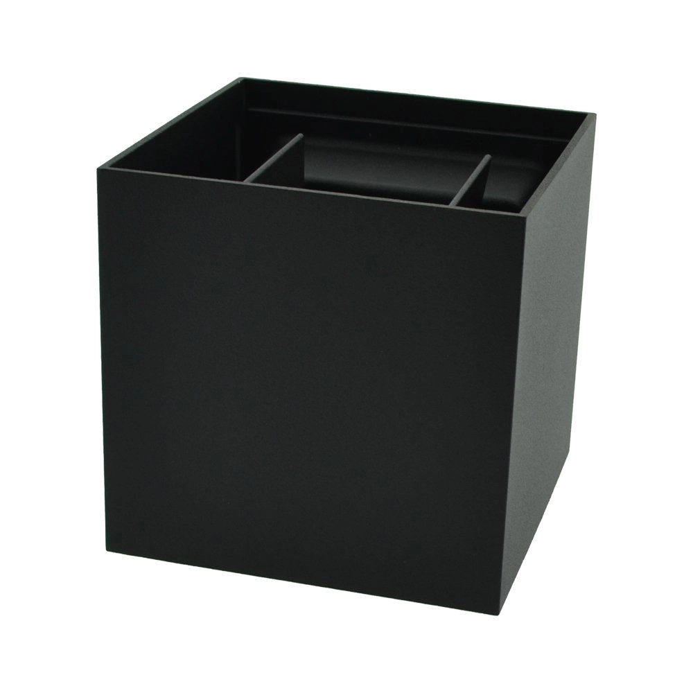 Spot murale Roty Cube Noir Lyora 8716803509283