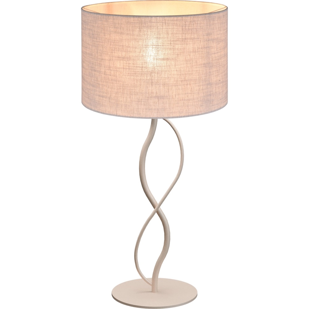 Lampe de table Terry Dolo terra beige Ø 37cm