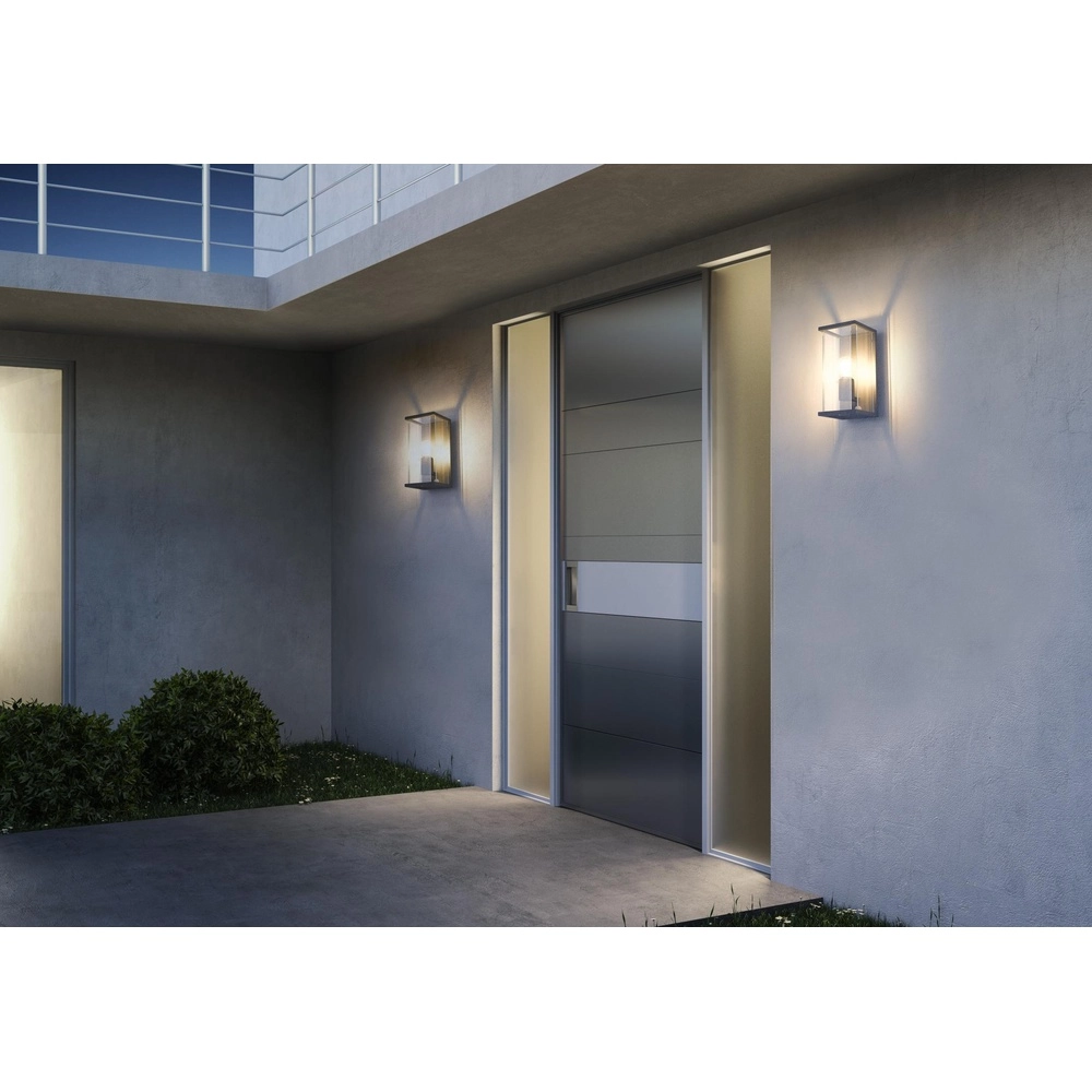 Lampe murale élégante Claire avec anthracite capteur Lucide 5411212271563