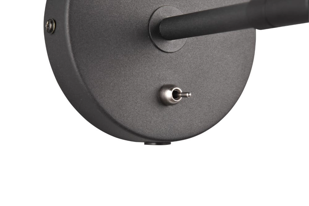 Lampe de chevet Enzo noir Trio 4017807591132