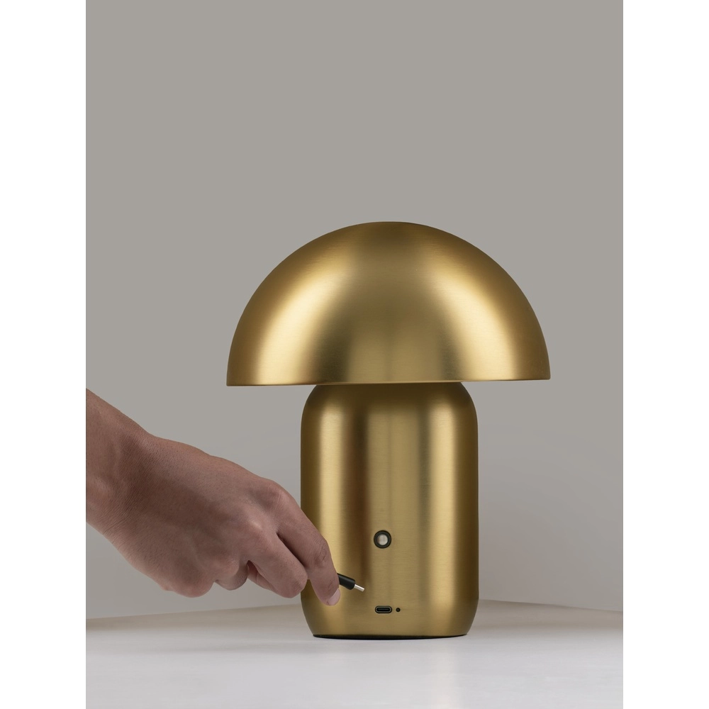 Lampe de table design Pois Or rechargeable Lyora 5212017472069