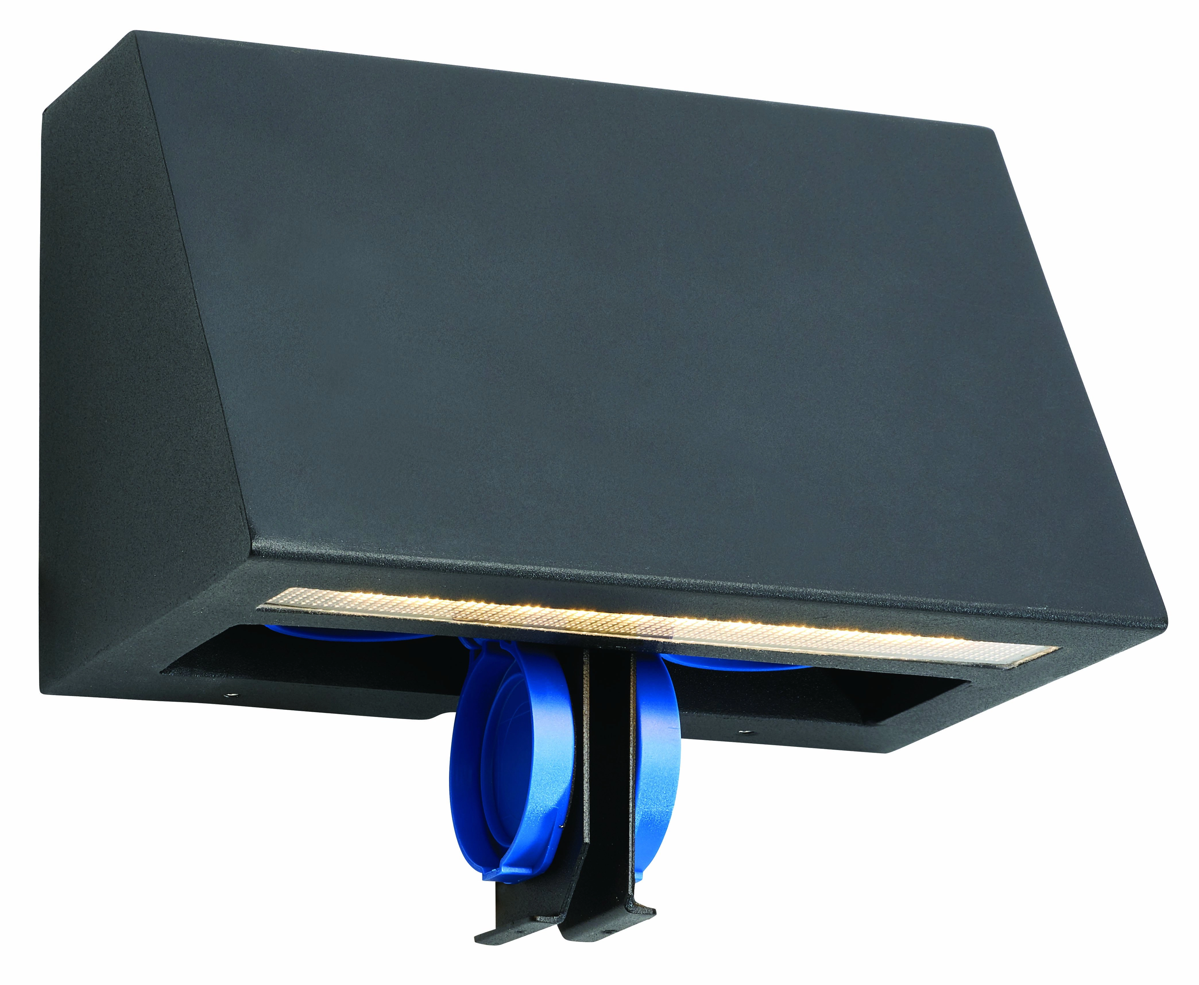 Lampe d'extérieur Ski Plug avec prise Franssen 7042891390061