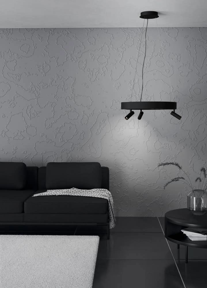 Lampe suspendue LED noire Bruscoli Ø 60 cm Stars of Light 9008606221172