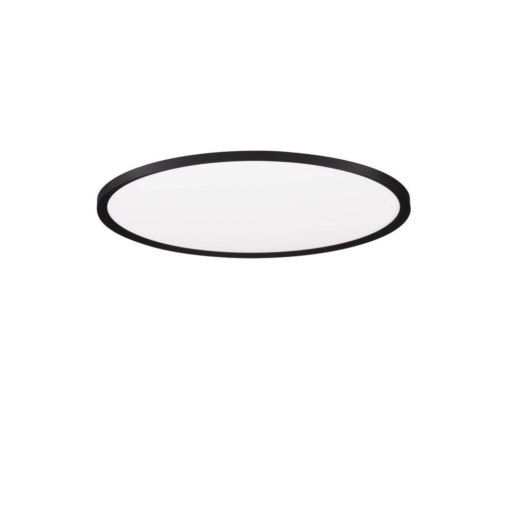 Plafonnier Aoton noir Ø 60cm Lyora 5212017448736