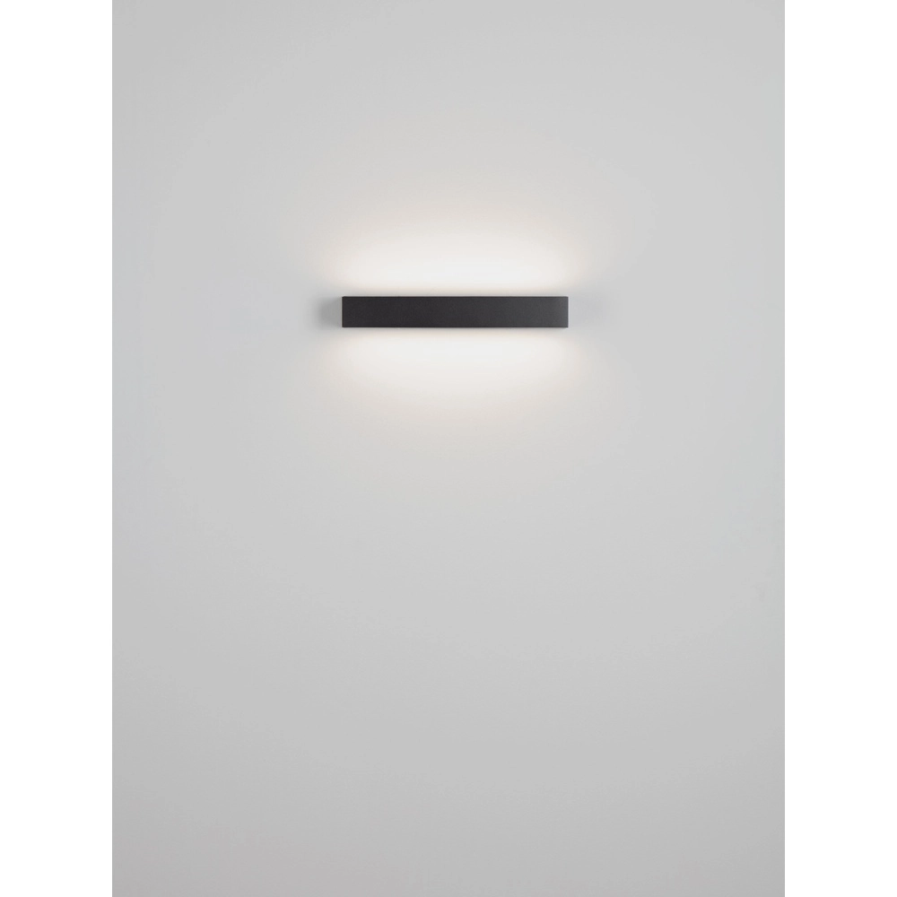 Lampe murale élégante Lane noir 36cm - 28W Lyora 5212017496751