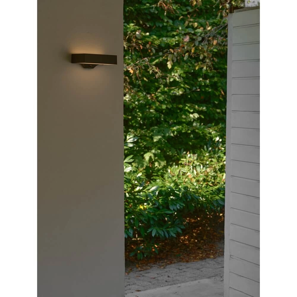 Applique solaire Monay rectangle noir Nordlux 5704924023538