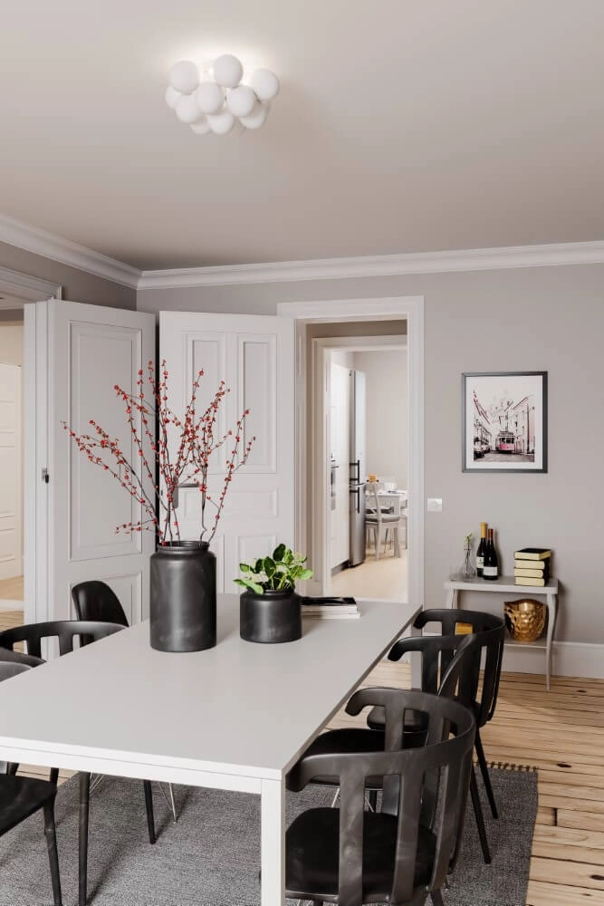 Plafonnier Gross blanc 30cm By Rydéns 7391741006622