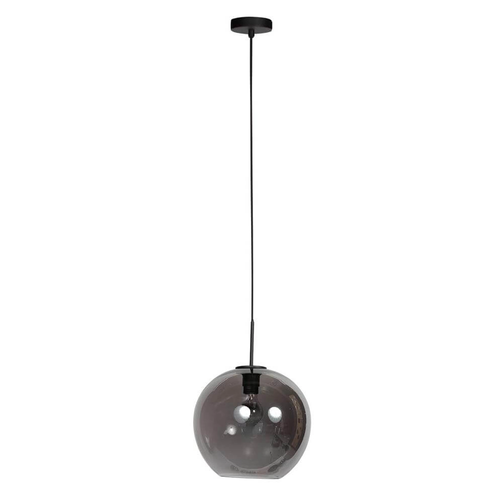 Suspension HaloSwap avec 1 boule de verre fumé Ø 30cm Steinhauer 8712746179750