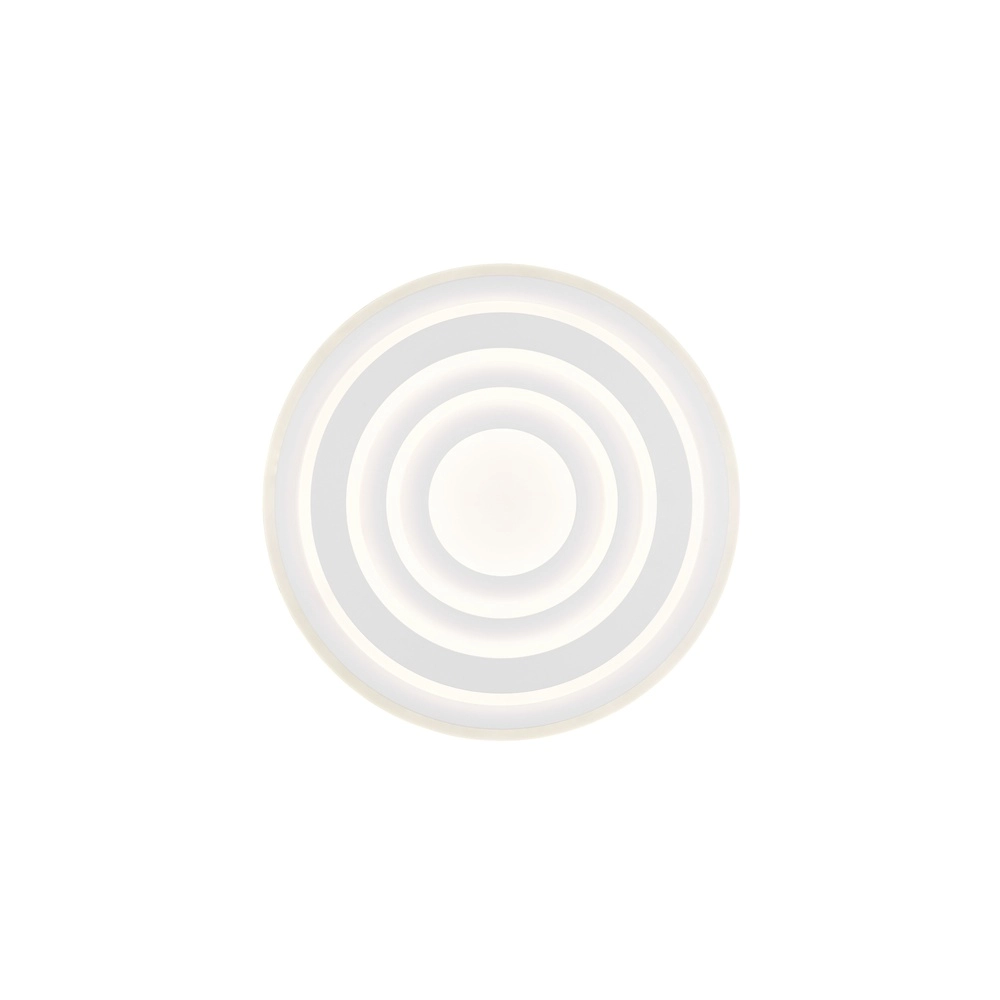 Plafonnier moderne Costa blanc Ø 48cm Trio 4017807653557
