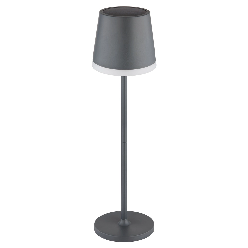 Lampe de table solaire Vannieso anthracite Globo 9007371446698