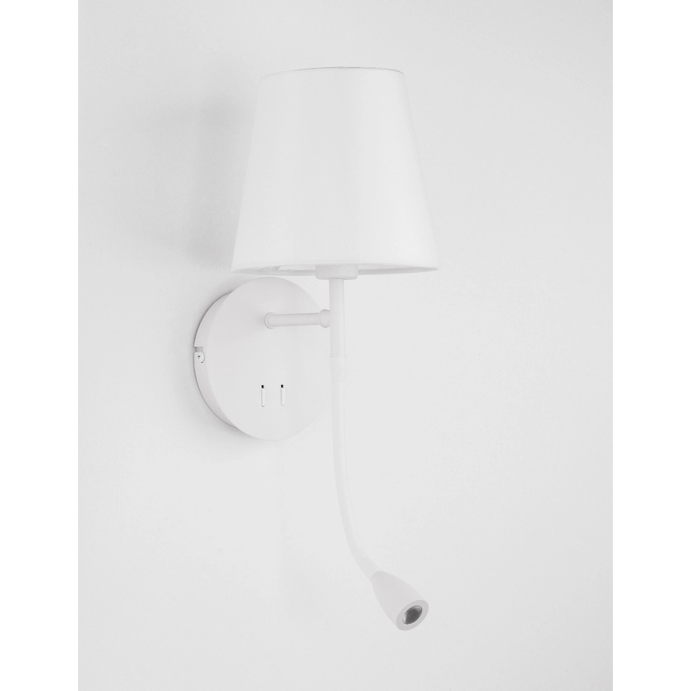 Lampe de chevet Nia blanc Lyora 5212017427113