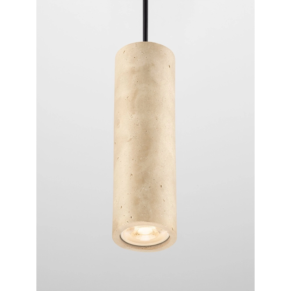 Lampe pendante moderne Melony brun sable Lyora 5212063501232
