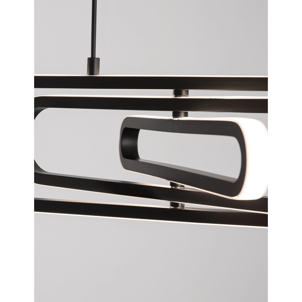 Suspension design Arte Ovale noir Lyora 5212017426000